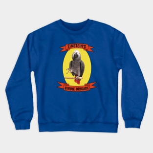 Birdie Brigade African Grey Parrot T-Shirt Crewneck Sweatshirt